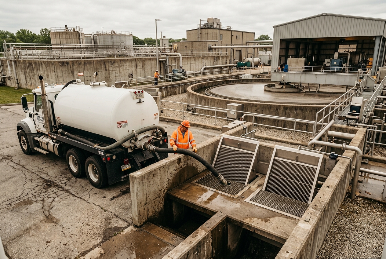Setting Up a Septage Receiving Facility at Your WWTP